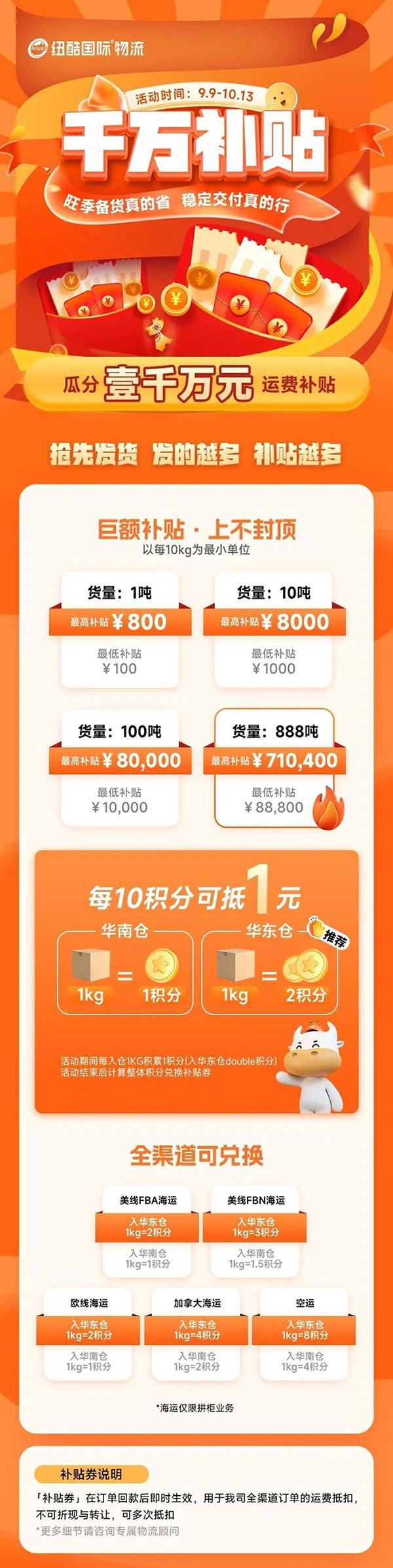 亞馬遜fba貨代真的?。∏f級運費補貼，旺季備貨真的省，紐酷國際物流穩(wěn)定交付真的行！	